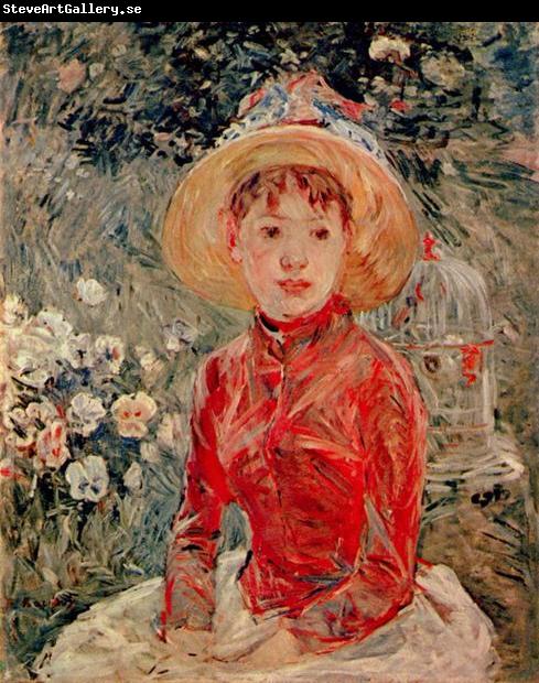 Berthe Morisot Le corsage rouge